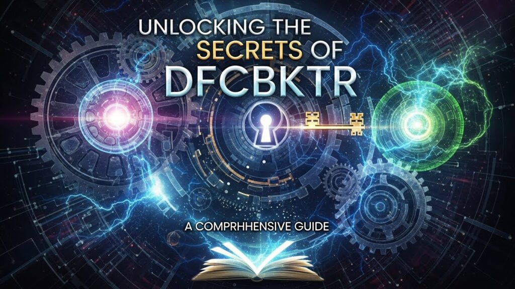 Unlocking the Secrets of DFCBKTR: A Comprehensive Guide