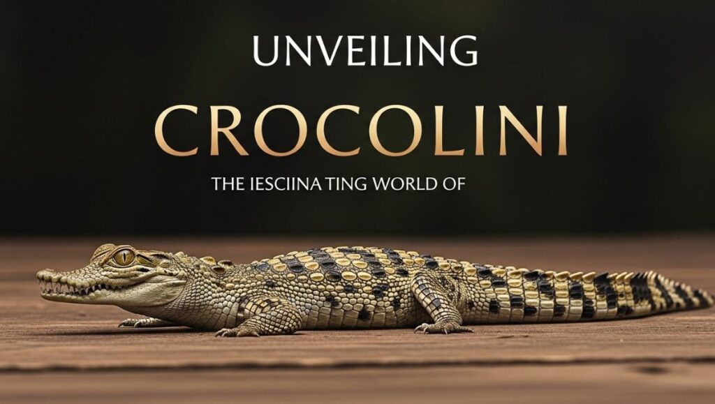 Unveiling Crocolini: The Fascinating World of Miniature Crocodiles